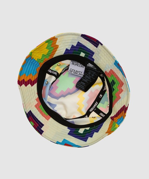 MARCELO BURLON（マルセロ・バーロン）の「ALL OVER CROSS BUCKET（ハット・メンズ・ベージュ系その他・ONE SIZE）」の2枚目の写真