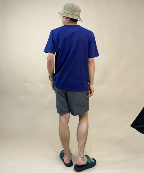 KAVU(カブー)の「KAVU/カブー サークルロゴTシャツ オーバーサイズ/ビッグシルエット アウトドア/キャンプ 19821020(Tシャツ/カットソー・メンズ・ホワイト/ブラック/グリーン/ネイビー・M/XL/L)」の10枚目の写真