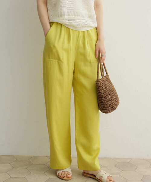 URBAN RESEARCH DOORS（アーバンリサーチドアーズ）の「カラーベイカーパンツ（その他パンツ・レディース・イエロー/ボルドー・SMALL/MEDIUM）」の17枚目の写真