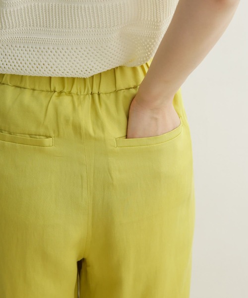 URBAN RESEARCH DOORS（アーバンリサーチドアーズ）の「カラーベイカーパンツ（その他パンツ・レディース・イエロー/ボルドー・SMALL/MEDIUM）」の9枚目の写真