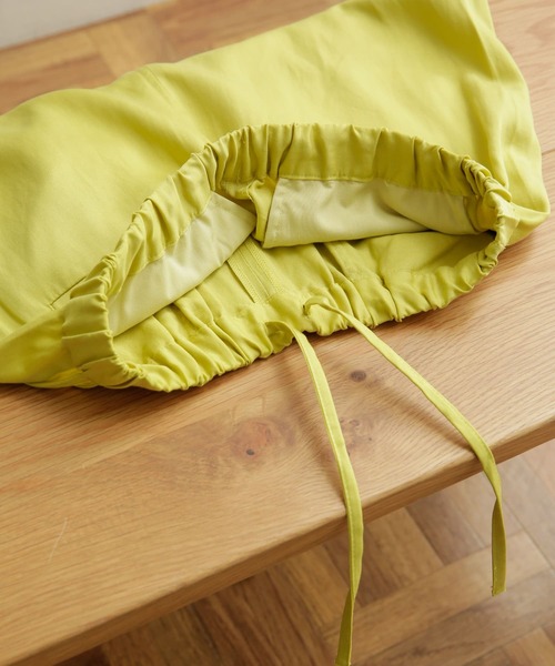 URBAN RESEARCH DOORS（アーバンリサーチドアーズ）の「カラーベイカーパンツ（その他パンツ・レディース・イエロー/ボルドー・SMALL/MEDIUM）」の10枚目の写真