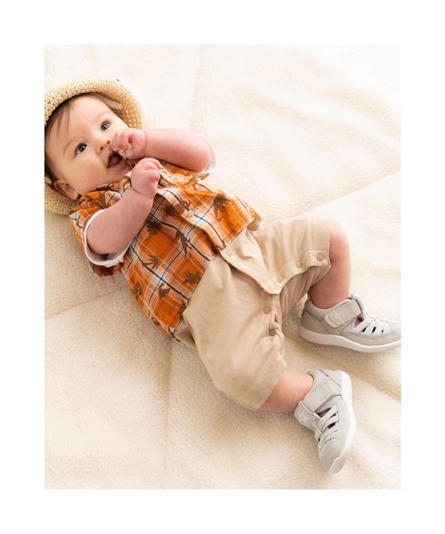SLAP SLIP BABY(スラップスリップベビー)の「SLAPSLIPBABY/【IFME】【お揃い】ワンポイントスターウォーターシューズベビー(13~14cm)(ベビーシューズ/ベビーソックス・キッズ・ブラック/ネイビー/グレー・13/14)」の4枚目の写真