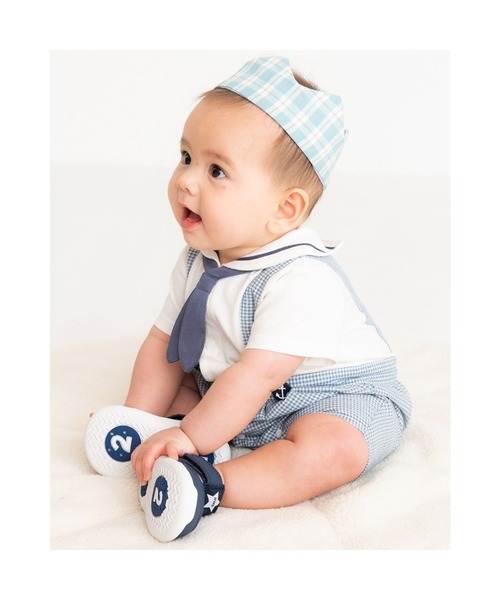 SLAP SLIP BABY(スラップスリップベビー)の「SLAPSLIPBABY/【IFME】【お揃い】ワンポイントスターウォーターシューズベビー(13~14cm)(ベビーシューズ/ベビーソックス・キッズ・ブラック/ネイビー/グレー・13/14)」の6枚目の写真
