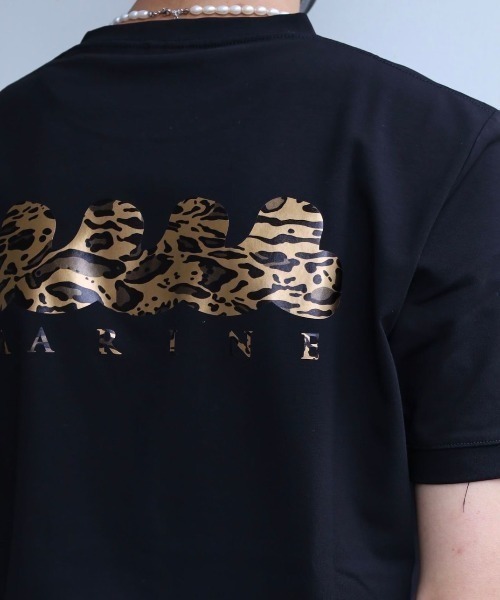 muta(ムータ)の「muta MARINE/ムータ マリン/FOIL Print TEE(Tシャツ/カットソー・メンズ・ホワイト/ブラック・5/6/7/8)」の7枚目の写真