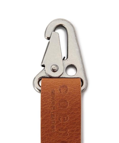 coen（コーエン）の「レザーキーホルダー（キーホルダー・メンズ・ブラック/ブラウン/ダークブラウン・フリー）」の6枚目の写真