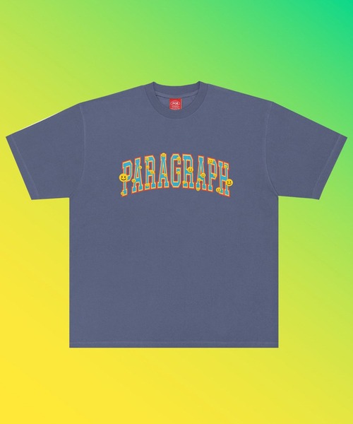 Paragraph(パラグラフ)の「【PARAGRAPH/パラグラフ】Multi Smile T-shirt / マルチスマイル 半袖Tシャツ(Tシャツ/カットソー・レディース・ホワイト/グリーン/ブルー/チャコールグレー・FREE)」の8枚目の写真