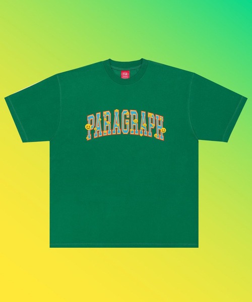 Paragraph(パラグラフ)の「【PARAGRAPH/パラグラフ】Multi Smile T-shirt / マルチスマイル 半袖Tシャツ(Tシャツ/カットソー・レディース・ホワイト/グリーン/ブルー/チャコールグレー・FREE)」の7枚目の写真