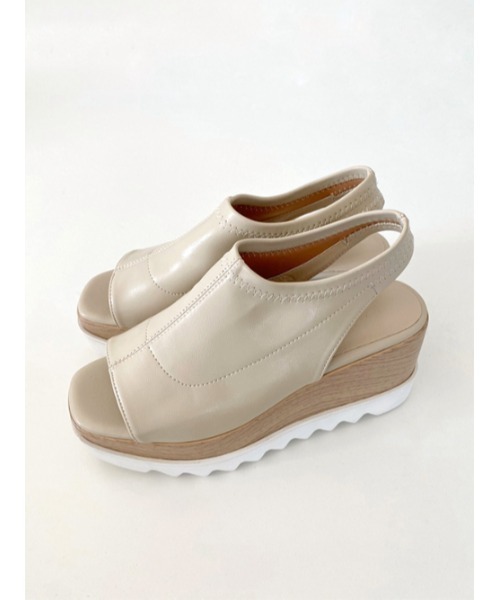 AMAIL（アマイル）の「【recommend】Jagged requests sandal（サンダル・レディース・アイボリー/ブラック・S/M/L）」の19枚目の写真