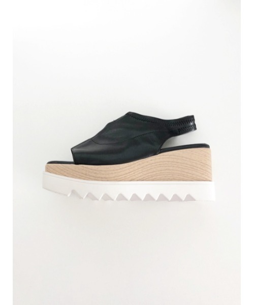 AMAIL（アマイル）の「【recommend】Jagged requests sandal（サンダル・レディース・アイボリー/ブラック・S/M/L）」の8枚目の写真