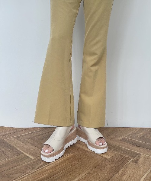 AMAIL（アマイル）の「【recommend】Jagged requests sandal（サンダル・レディース・アイボリー/ブラック・S/M/L）」の3枚目の写真