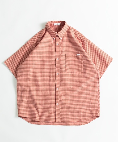 MUHET（ミュエータ）の「半袖アソートレギュラーカラーシャツ（シャツ/ブラウス・レディース・オフホワイト/ブラウン系その他/グリーン系その他/ブルー系その他/オレンジ系その他・MEDIUM/X-LARGE）」の8枚目の写真