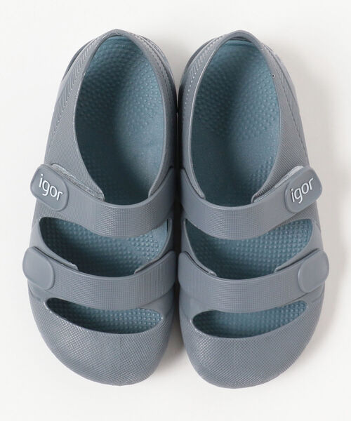 こども ビームス（コドモビームス）の「igor / BONDI SOLID サンダル 22（16.5～21cm）（サンダル・キッズ・レッド系その他4/インディゴブルー/ブラウン系その他3/グレー/オフホワイト/ピンク・22cm/17cm/18cm/20cm/21cm/16.5cm/18.5cm/20.5cm）」の18枚目の写真