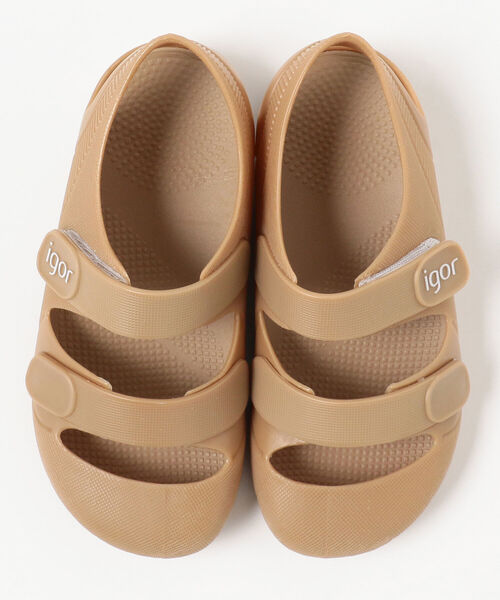 こども ビームス（コドモビームス）の「igor / BONDI SOLID サンダル 22（16.5～21cm）（サンダル・キッズ・レッド系その他4/インディゴブルー/ブラウン系その他3/グレー/オフホワイト/ピンク・22cm/17cm/18cm/20cm/21cm/16.5cm/18.5cm/20.5cm）」の13枚目の写真