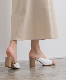 アシンメトリーアッパーサンダル