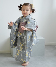 utatane（ウタタネ）の「キッズ浴衣3点セット 女の子 utatane×注染工房