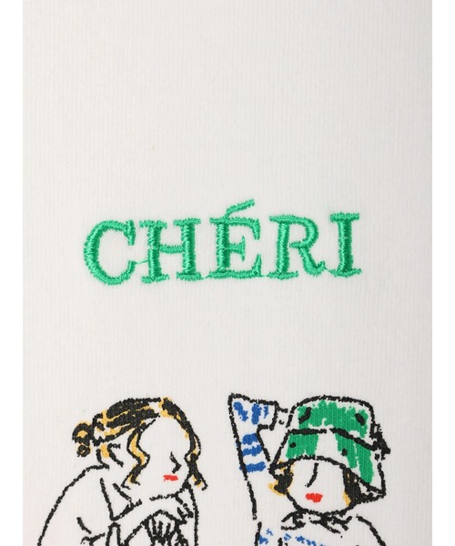 Lugnoncure（ルノンキュール）の「らくがきプリントTシャツ（Tシャツ/カットソー・レディース・グレー/オフホワイト/ラベンダー・ﾌﾘ-）」の11枚目の写真