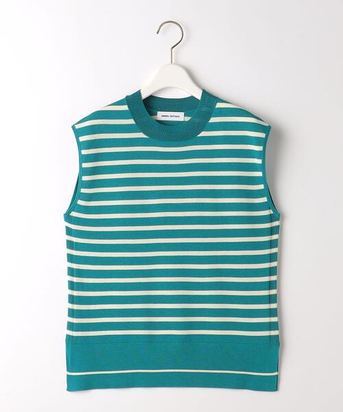 ＜EMMELREFINES＞EMHWクルーネックノースリーブニット