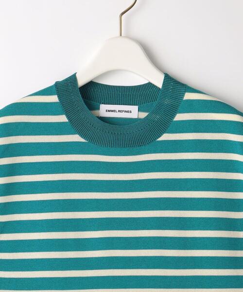 ＜EMMELREFINES＞EMHWクルーネックノースリーブニット