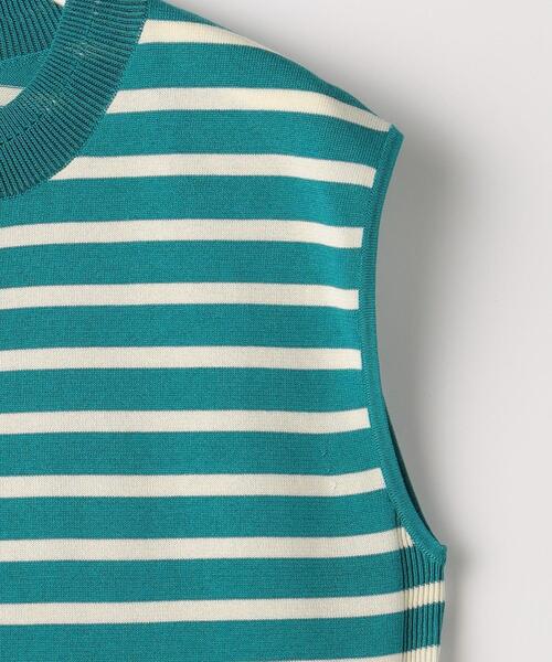 ＜EMMELREFINES＞EMHWクルーネックノースリーブニット