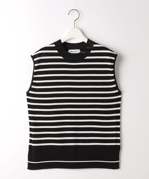 ＜EMMELREFINES＞EMHWクルーネックノースリーブニット