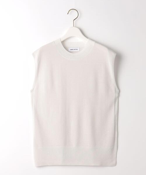 ＜EMMELREFINES＞EMHWクルーネックノースリーブニット