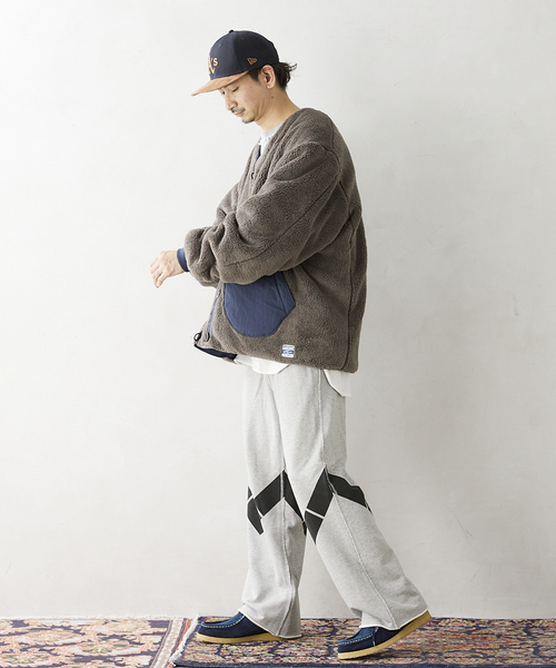 JOURNAL STANDARD relume(ジャーナルスタンダード レリューム)の「《WEB限定》ARMY スウェットパンツ "V"(スウェットパンツ・メンズ・ブラック/グレー・MEDIUM/LARGE)」の11枚目の写真