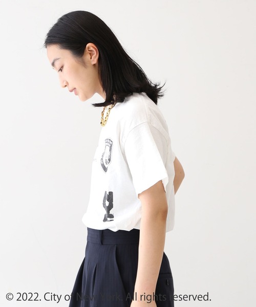 GOOD ROCK SPEED（グッドロックスピード）の「《追加予約》【GOOD ROCK SPEED/グッドロックスピード】NYC009 T：Tシャツ（Tシャツ/カットソー・レディース・ホワイト・FREE）」の18枚目の写真