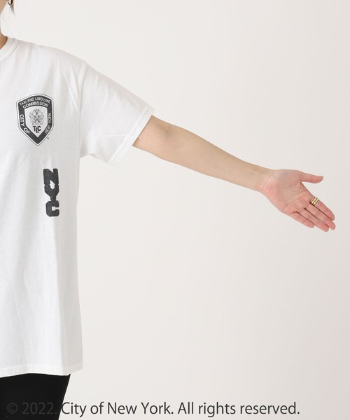 GOOD ROCK SPEED（グッドロックスピード）の「《追加予約》【GOOD ROCK SPEED/グッドロックスピード】NYC009 T：Tシャツ（Tシャツ/カットソー・レディース・ホワイト・FREE）」の9枚目の写真
