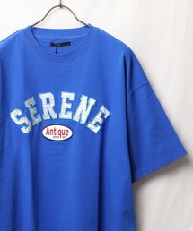 ★Bling leads★ワッペンオーバーサイズTシャツ
