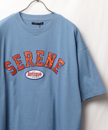 ★Bling leads★ワッペンオーバーサイズTシャツ