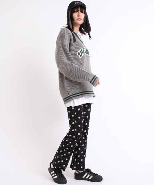 RNA（アールエヌエー）の「E4867 BIGイヤーフラップキャップ（キャップ・レディース・ブラック/カーキ/オレンジ・FREE）」の13枚目の写真