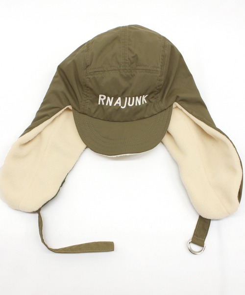 RNA（アールエヌエー）の「E4867 BIGイヤーフラップキャップ（キャップ・レディース・ブラック/カーキ/オレンジ・FREE）」の19枚目の写真