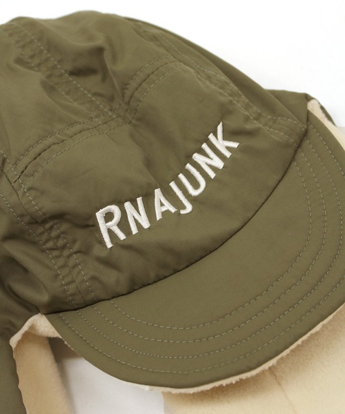 RNA（アールエヌエー）の「E4867 BIGイヤーフラップキャップ（キャップ・レディース・ブラック/カーキ/オレンジ・FREE）」の22枚目の写真