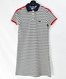 TOMMY HILFIGER（トミーヒルフィガー）の「【ヴィンテージ古着】90's TOMMY HILFIGER / トミーヒルフィガー ボーダー ポロワンピース（ワンピース・メンズ）」