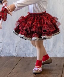 panpantutu | チュチュプリンセス/チェック【M/90-110cm】【L/110-130cm】(スカート)