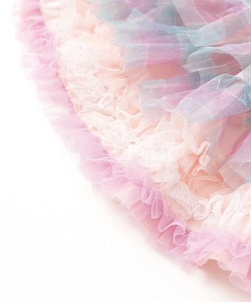 panpantutu（パンパンチュチュ）の「チュチュプリンセス/チェック【M/90-110cm】【L/110-130cm】（スカート・キッズ・ネイビー/レッド系その他/ダークグリーン/ダークグリーン系/スモークピンク・MEDIUM/LARGE）」の12枚目の写真