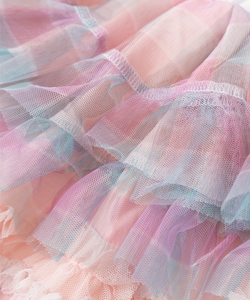 panpantutu（パンパンチュチュ）の「チュチュプリンセス/チェック【M/90-110cm】【L/110-130cm】（スカート・キッズ・ネイビー/レッド系その他/ダークグリーン/ダークグリーン系/スモークピンク・MEDIUM/LARGE）」の13枚目の写真