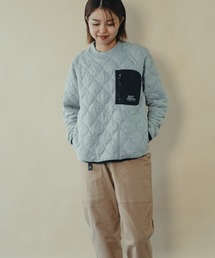 gym master | ウェーブキルトトレーナー(スウェット)