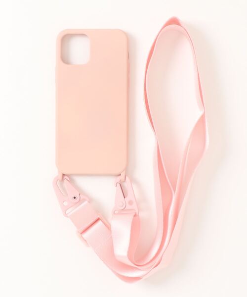 セール】ネックストラップ付 シリコンiPhoneケース カバー