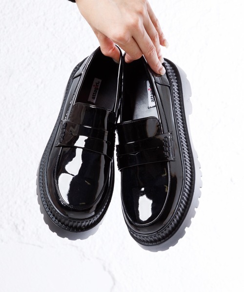 attagirl（アタガール）の「厚底ローファー（ローファー・レディース・ブラック/アイボリー/ブラック系その他・LL/S/M/L）」の3枚目の写真