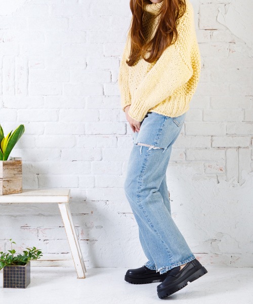 attagirl（アタガール）の「厚底ローファー（ローファー・レディース・ブラック/アイボリー/ブラック系その他・LL/S/M/L）」の10枚目の写真