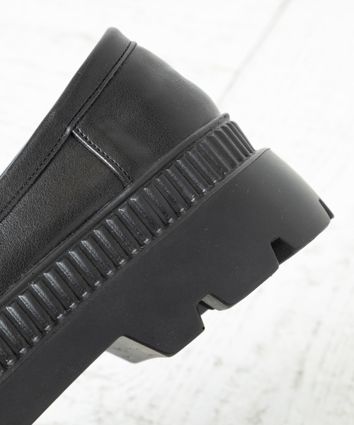 attagirl（アタガール）の「厚底ローファー（ローファー・レディース・ブラック/アイボリー/ブラック系その他・LL/S/M/L）」の7枚目の写真