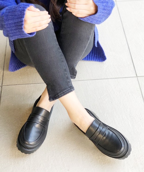 attagirl（アタガール）の「厚底ローファー（ローファー・レディース・ブラック/アイボリー/ブラック系その他・LL/S/M/L）」の20枚目の写真