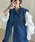 wee9s�i�E�B�[�N�X�j�́uvintage like big collar denim vest / ���B���e�[�W���C�N�r�b�O�J���[�f�j���x�X�g�i�x�X�g�j�v�b�u���[