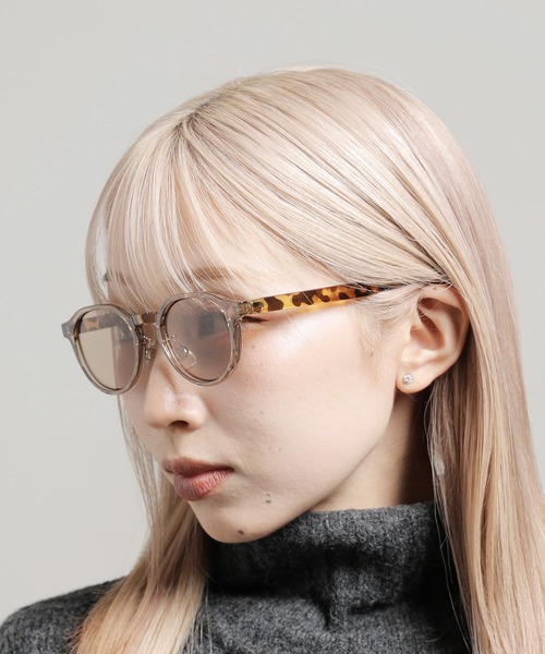 NOEYEDIA(ノーアイディア)の「no eyedia/ノーアイディア fashion glass ボストン型サングラス カラーレンズ(サングラス・メンズ・ブラック/グレー/ブラウン/ブラック系その他/ブラック系その他2/グレー系その他/イエロー系その他/ブラウン系その他・FREE)」の7枚目の写真