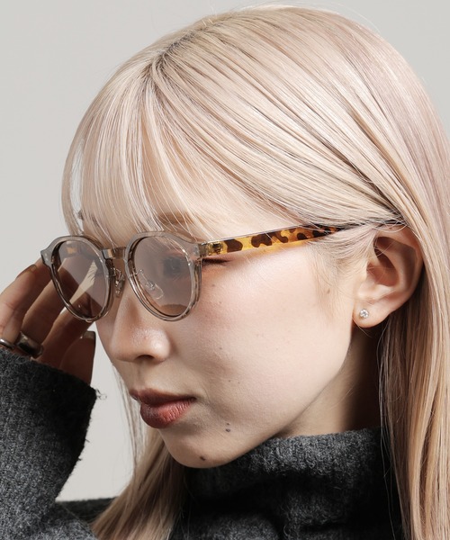 NOEYEDIA(ノーアイディア)の「no eyedia/ノーアイディア fashion glass ボストン型サングラス カラーレンズ(サングラス・メンズ・ブラック/グレー/ブラウン/ブラック系その他/ブラック系その他2/グレー系その他/イエロー系その他/ブラウン系その他・FREE)」の21枚目の写真