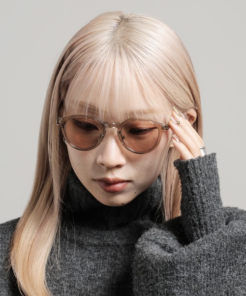セール】no eyedia/ノーアイディア fashion glass ボストン型