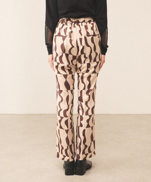 【Alemais】 Luisプリントシルク palazzoパンツ Alemais Luis Pants In Multicolour | ModeSens