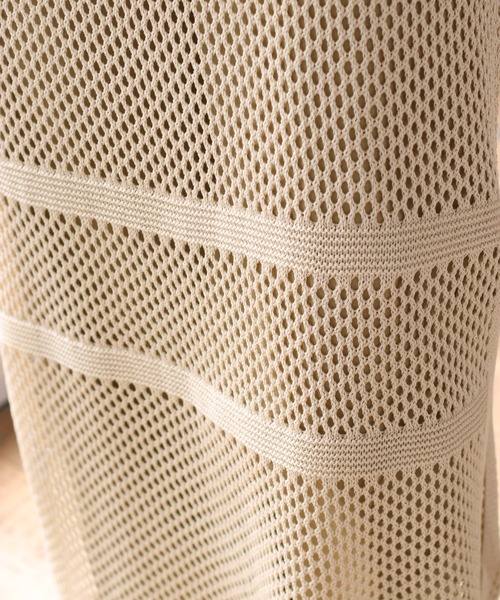 cepo（セポ）の「メッシュニットキャミワンピース　２ＷＡＹ（ワンピース・レディース・ブラック/オフホワイト・M）」の20枚目の写真