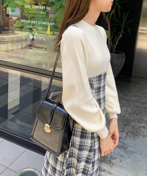 OLIVE des OLIVE（オリーブデオリーブ）の「【WEB限定カラー有】ニット